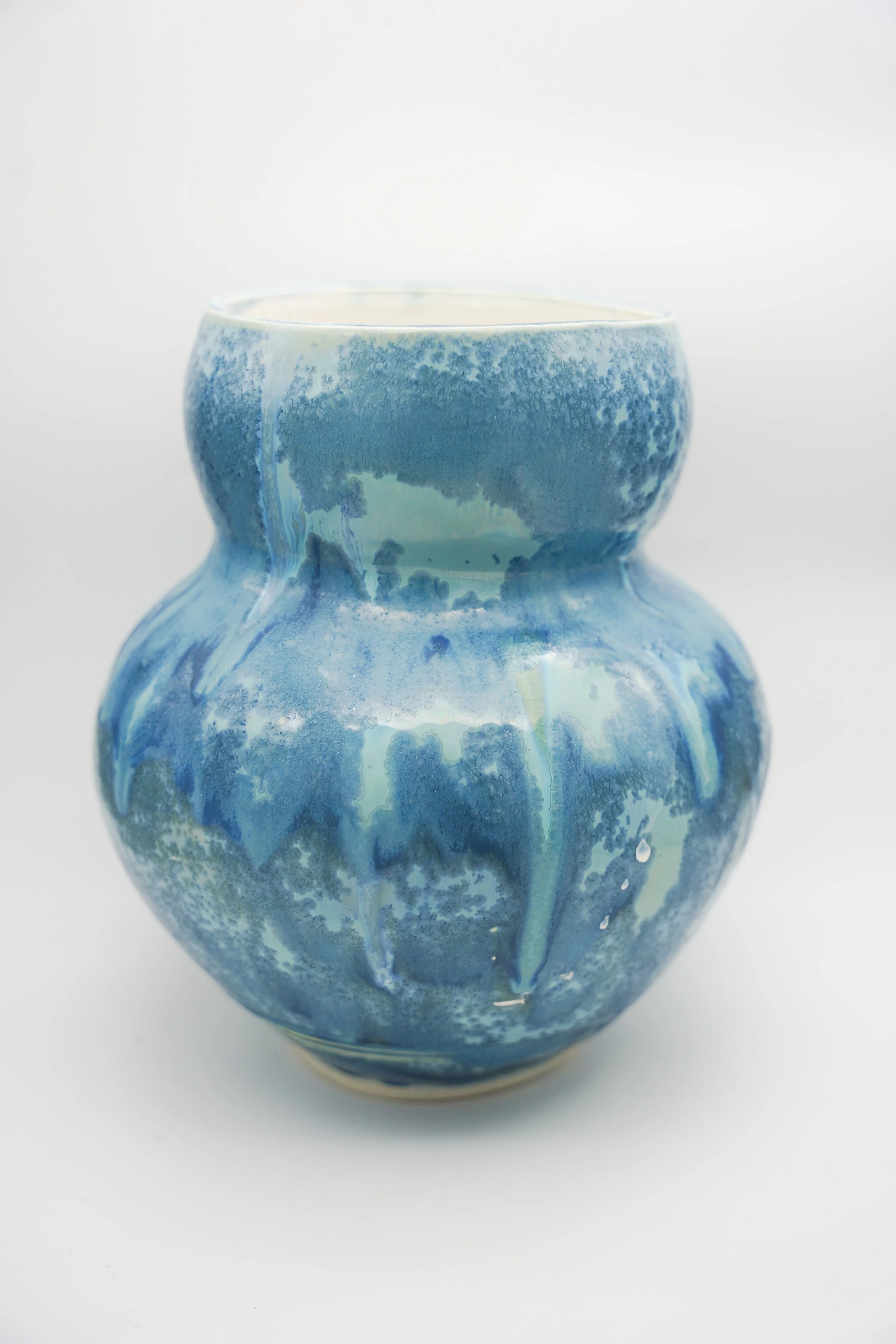 Large Vase in Blue Jean