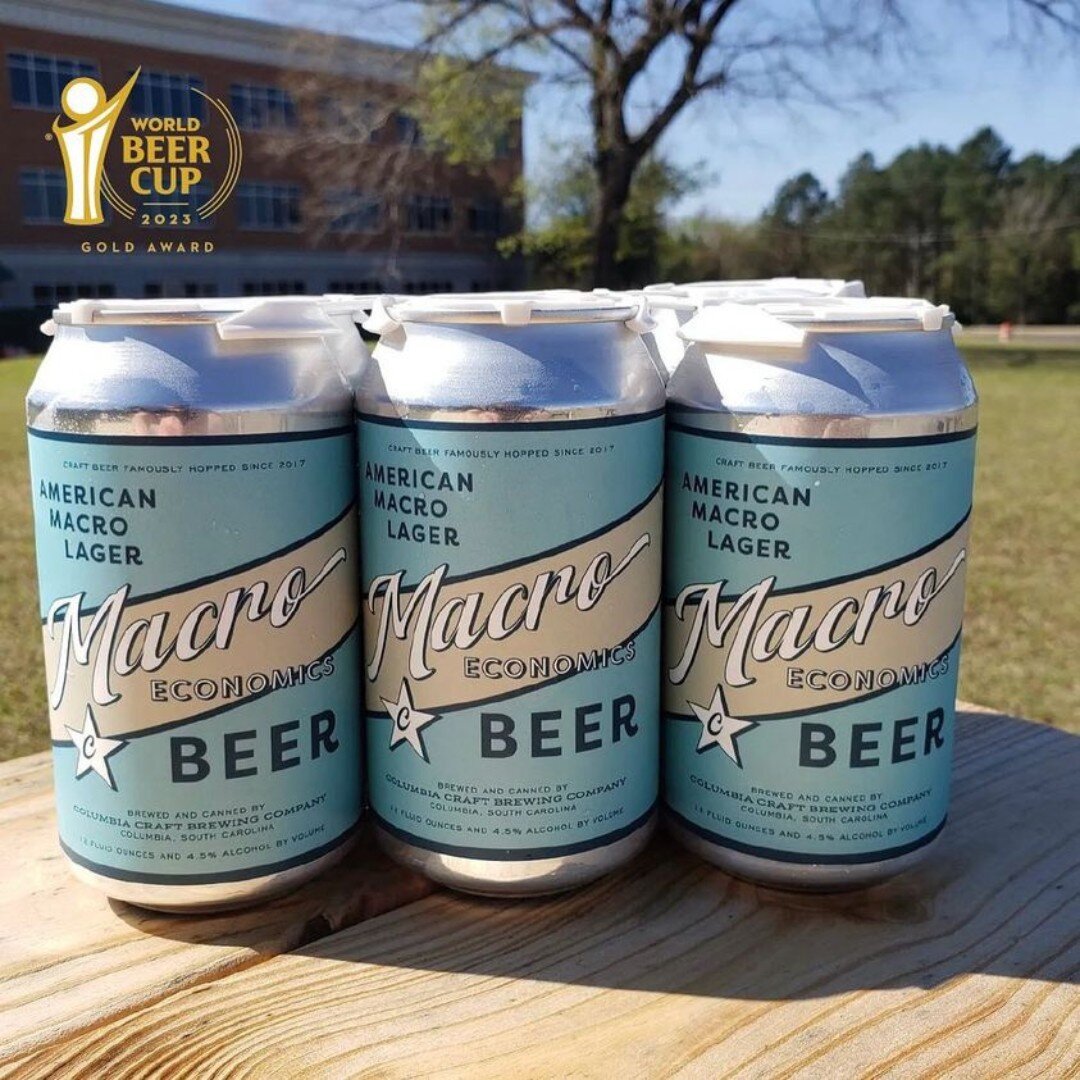 Congratulations to our partners @columbiacraft on their first GOLD medal at the 2023 World Beer Cup!! 🏅Their American Style Lager, Macroeconomics, won GOLD in the Contemporary American-Style Lager category. A delightful little day drinker! 😎🍻

#Lo