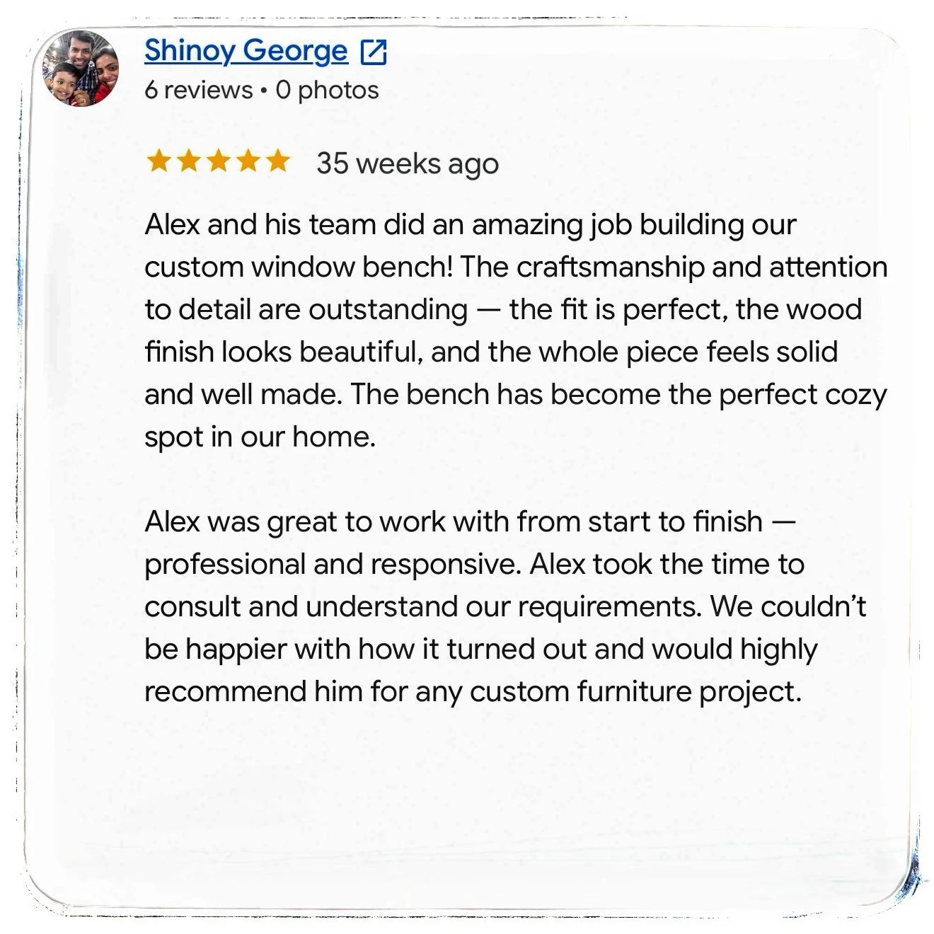 Google review