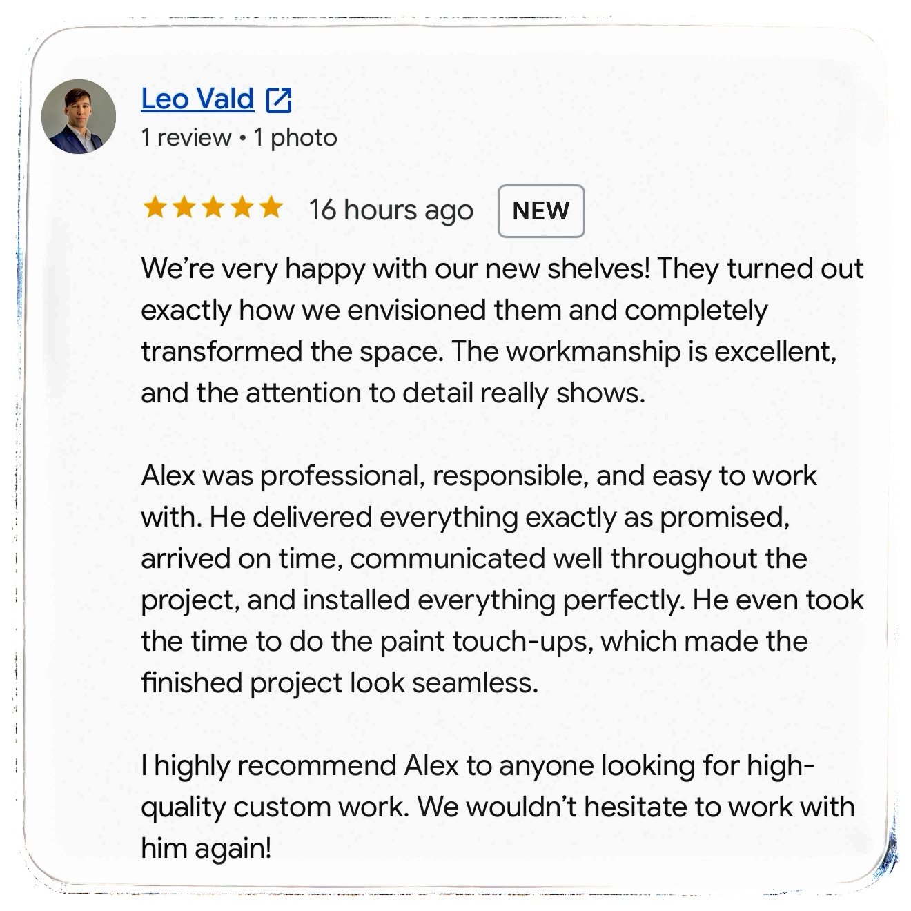 Google review
