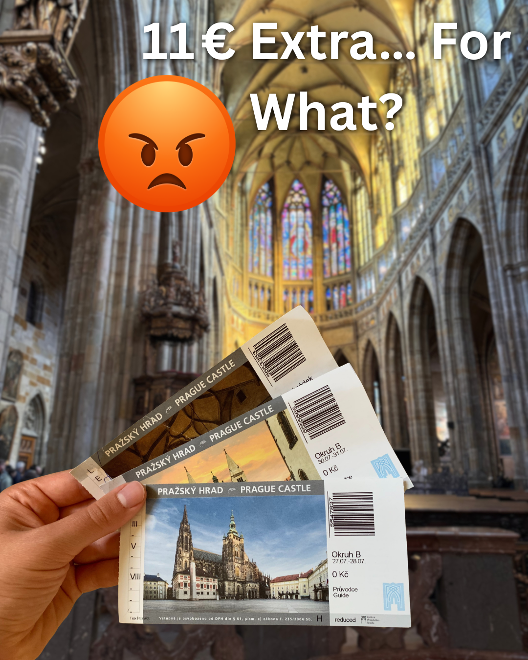 Prague Castle Tickets: Official Prices vs. Reseller Markups