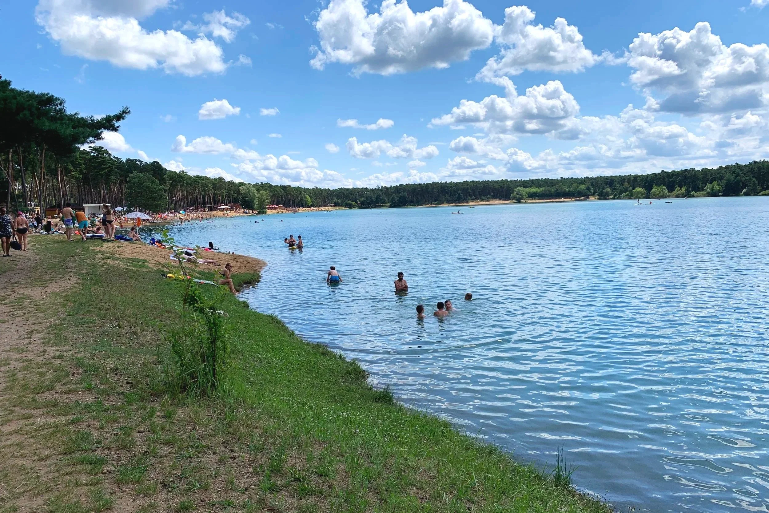 Lhota Lake Czech Republic