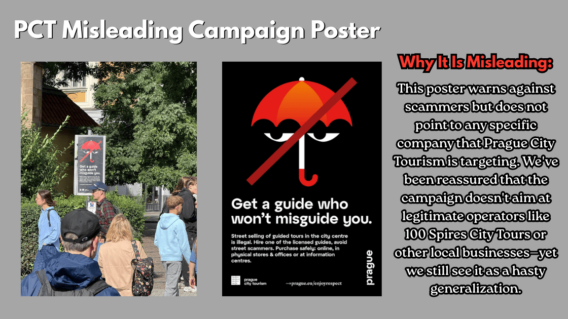 Prague City Tourism Misleading Poster