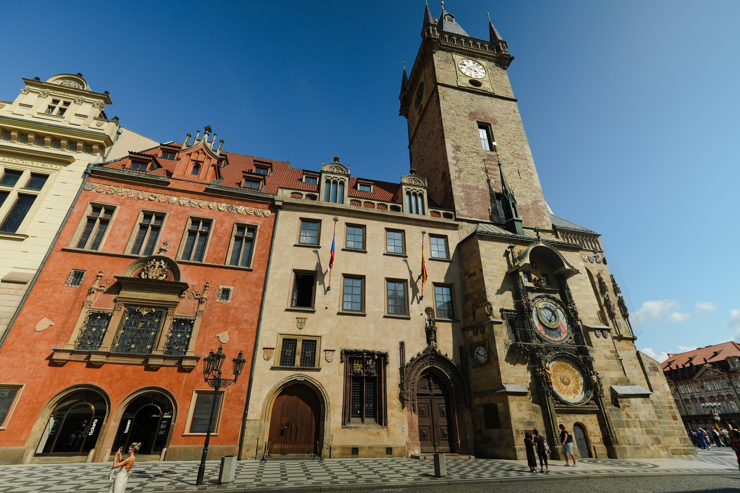 Old Town Hall where Prague City Tourism operates