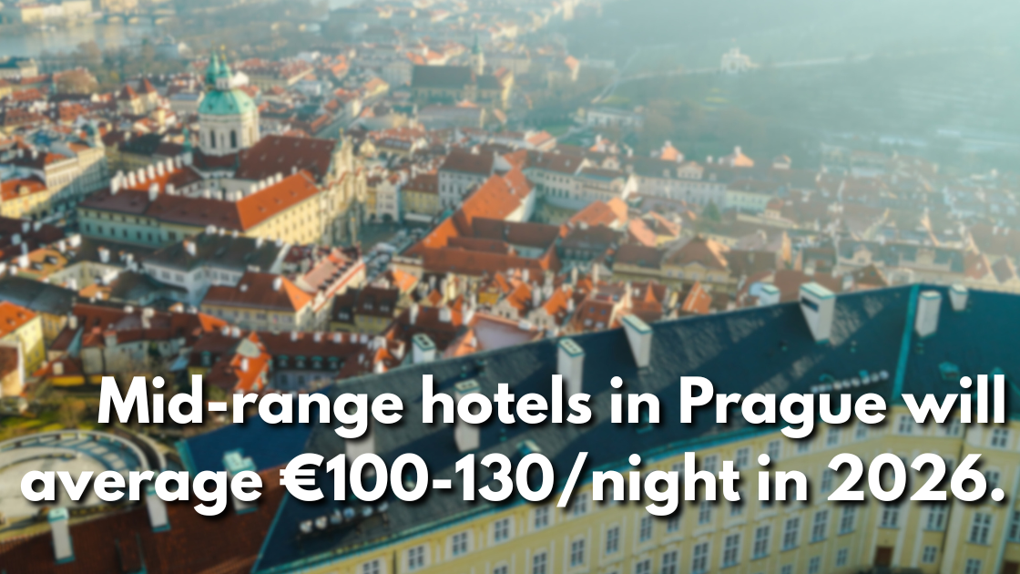 Real Prague Guides Blog - Average Cost of a Hotel Stay in 2026