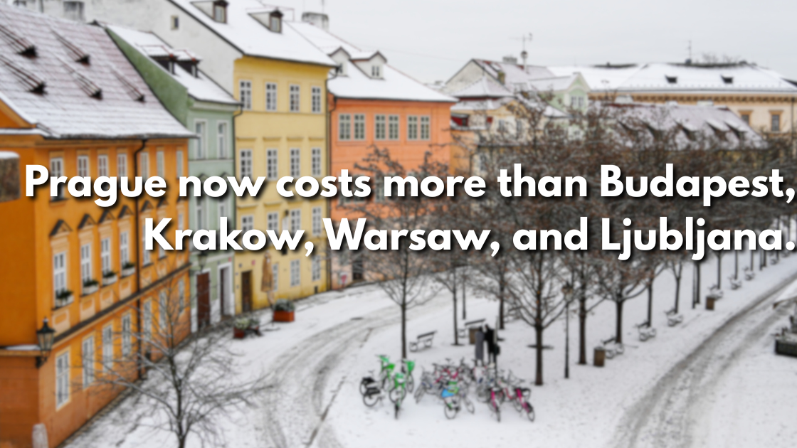 Real Prague Guides Blog - Prague Is Not A Budget Destination Anymore