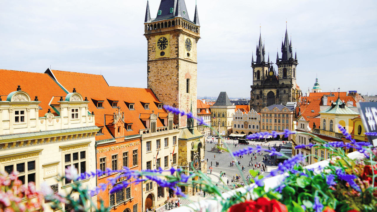 Prague Look Out Towers Free Map