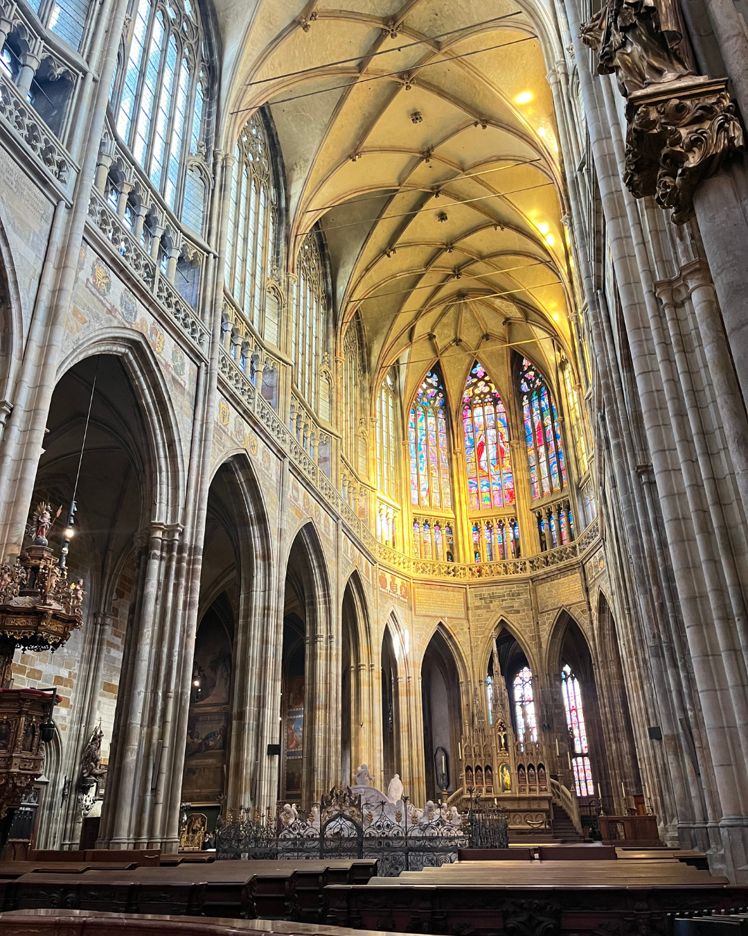 St Vitus Cathedral interiors