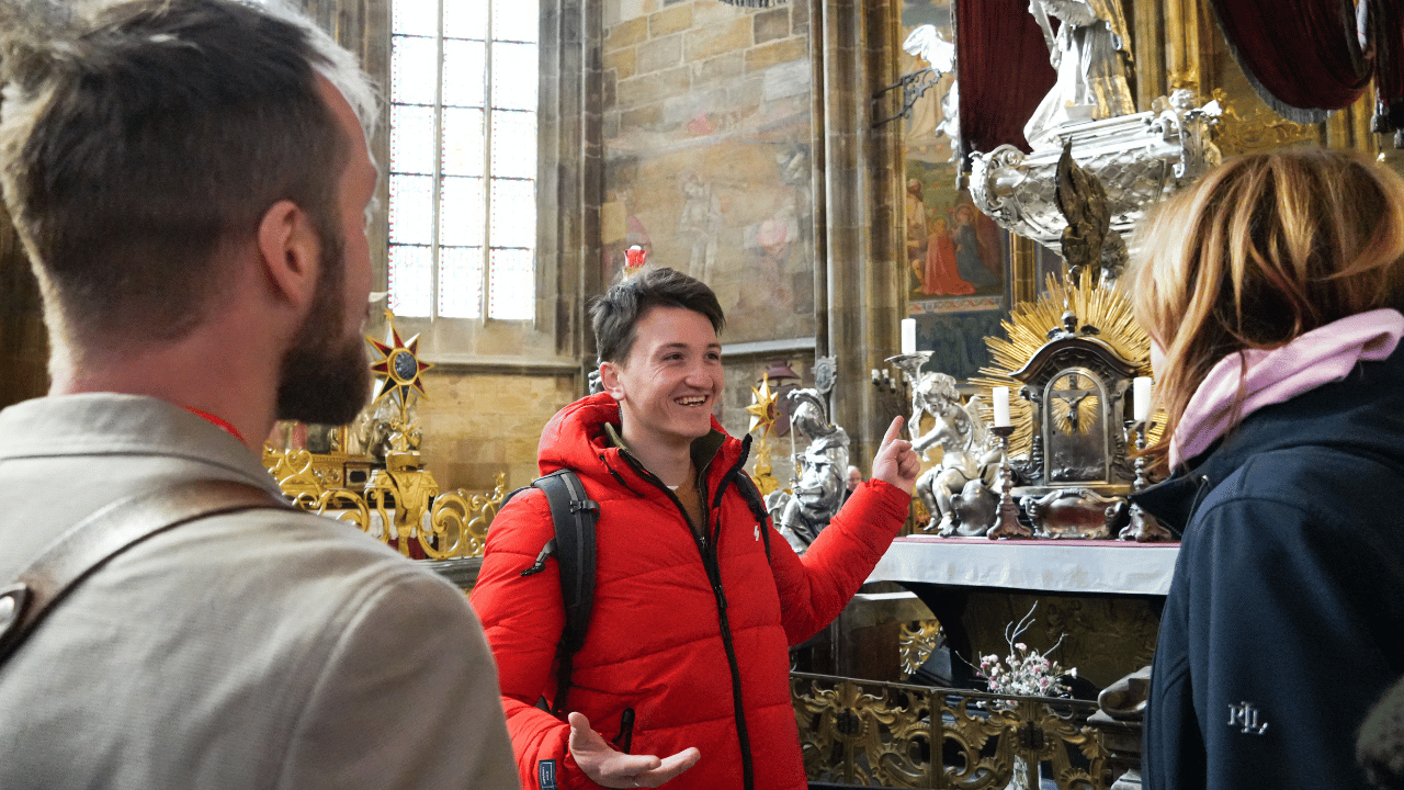 St. Vitus Cathedral - interior visit with a guide
