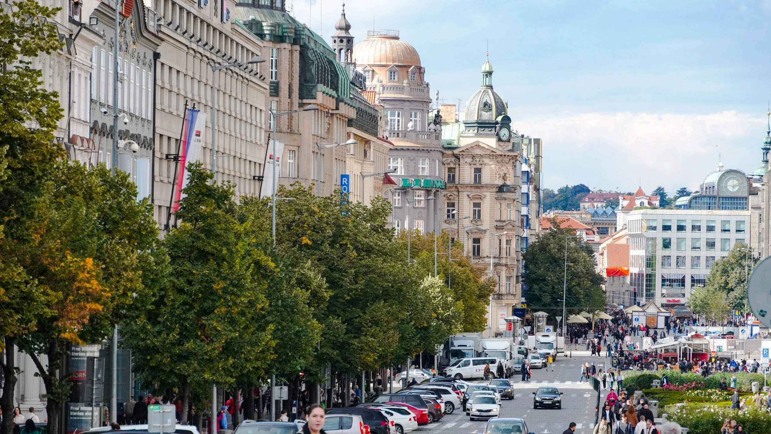 Wenceslas Square Prague