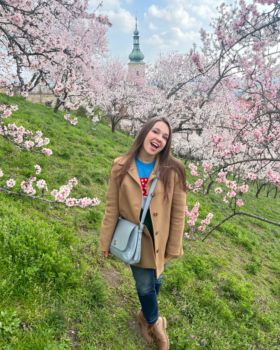 Valery at Petrin hill