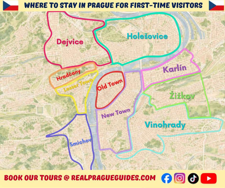 Prague Neighborhood Map