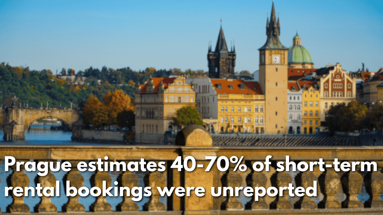 Prague unreported rentals