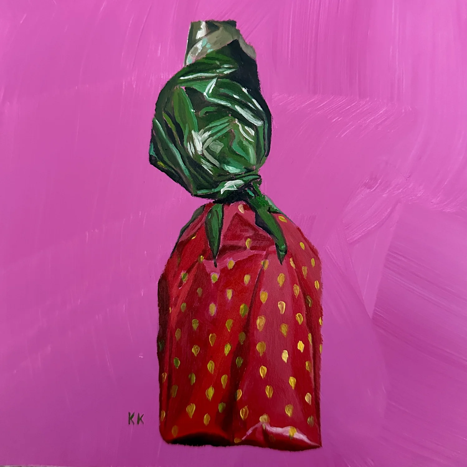 Strawberry Candy, Original Painting — Katherine Kennedy Studio