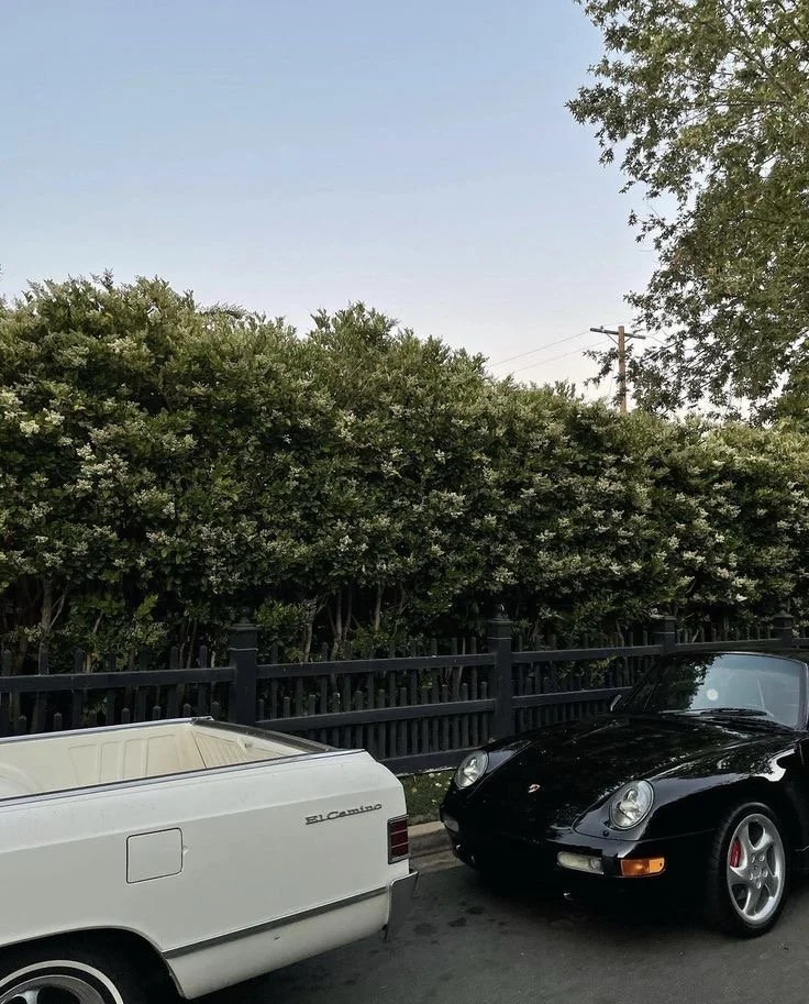 outside