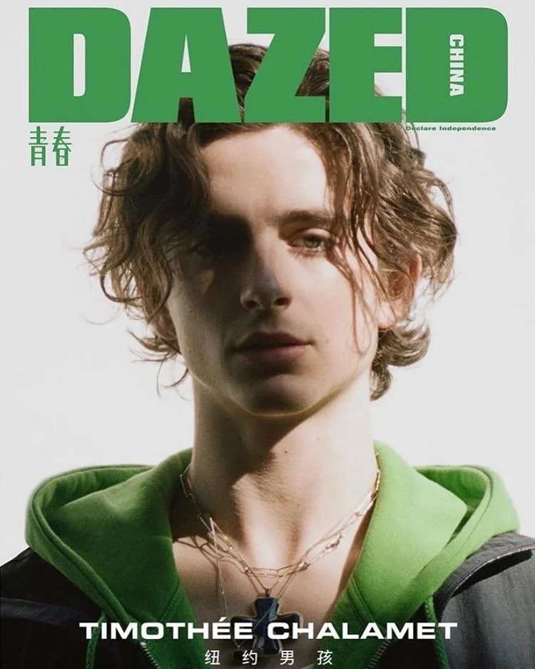 timothée chalamet for dazed