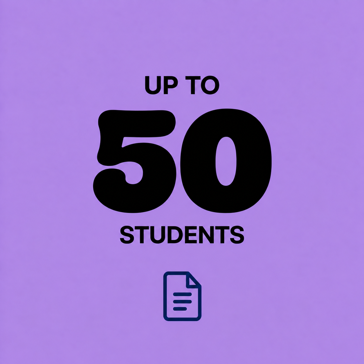 Up to 50 Student Records Per Submission