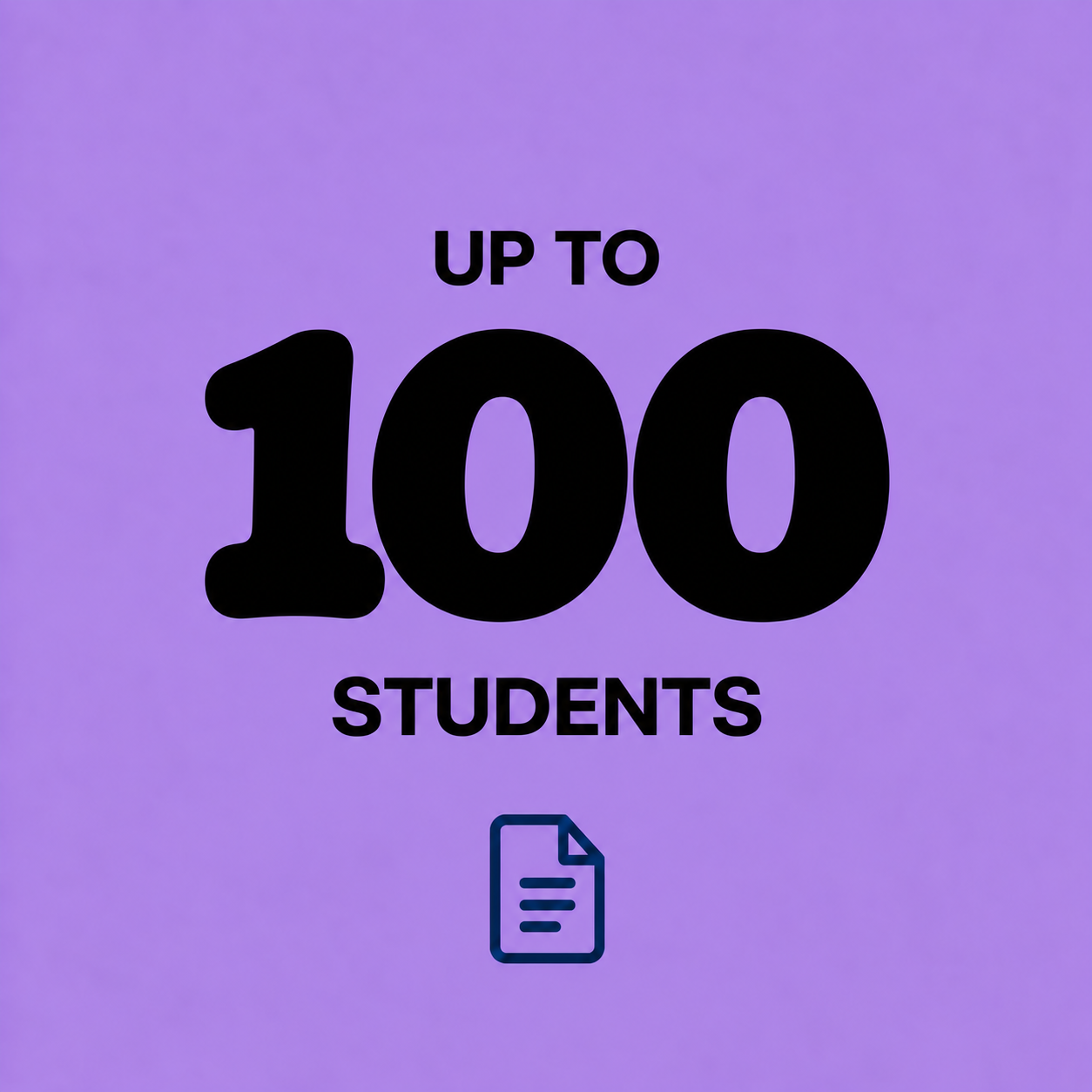 Up to 100 Student Records Per Submission