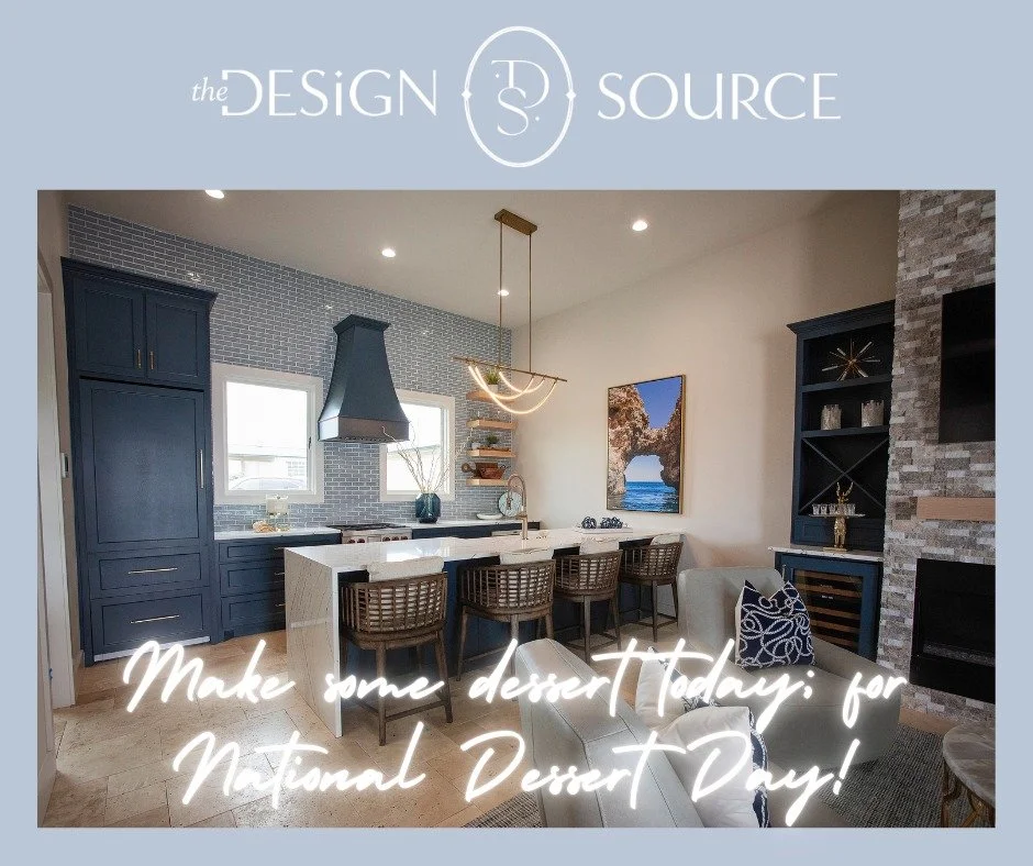 Do you want to make a dessert in this kitchen?  I do!!!

Happy National Dessert Day!

 #elevateyoureveryday #thedesignsourcesl #relaxallday #WelcomeHome #DesignInspiration