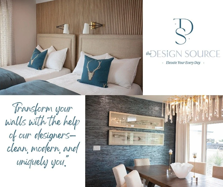 Transform your walls with the help of our designers.
Book your consultation today and call 281-242-3336.

 #SereneSpaces #elevateyoureveryday #thedesignsourcesl #DesignInspiration