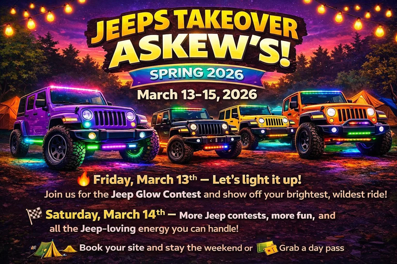 Jeeps Takeover Askew’s Rally