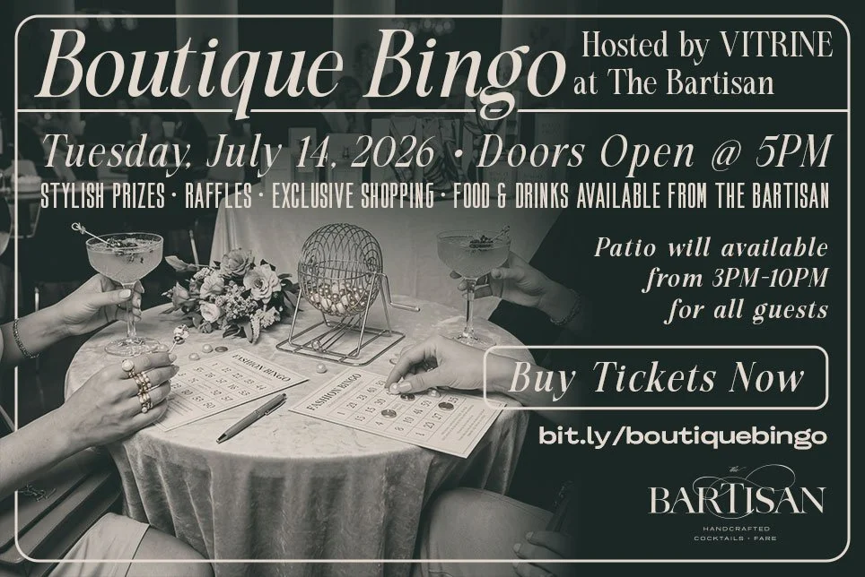 Boutique Bingo - Tuesday, July, 14th