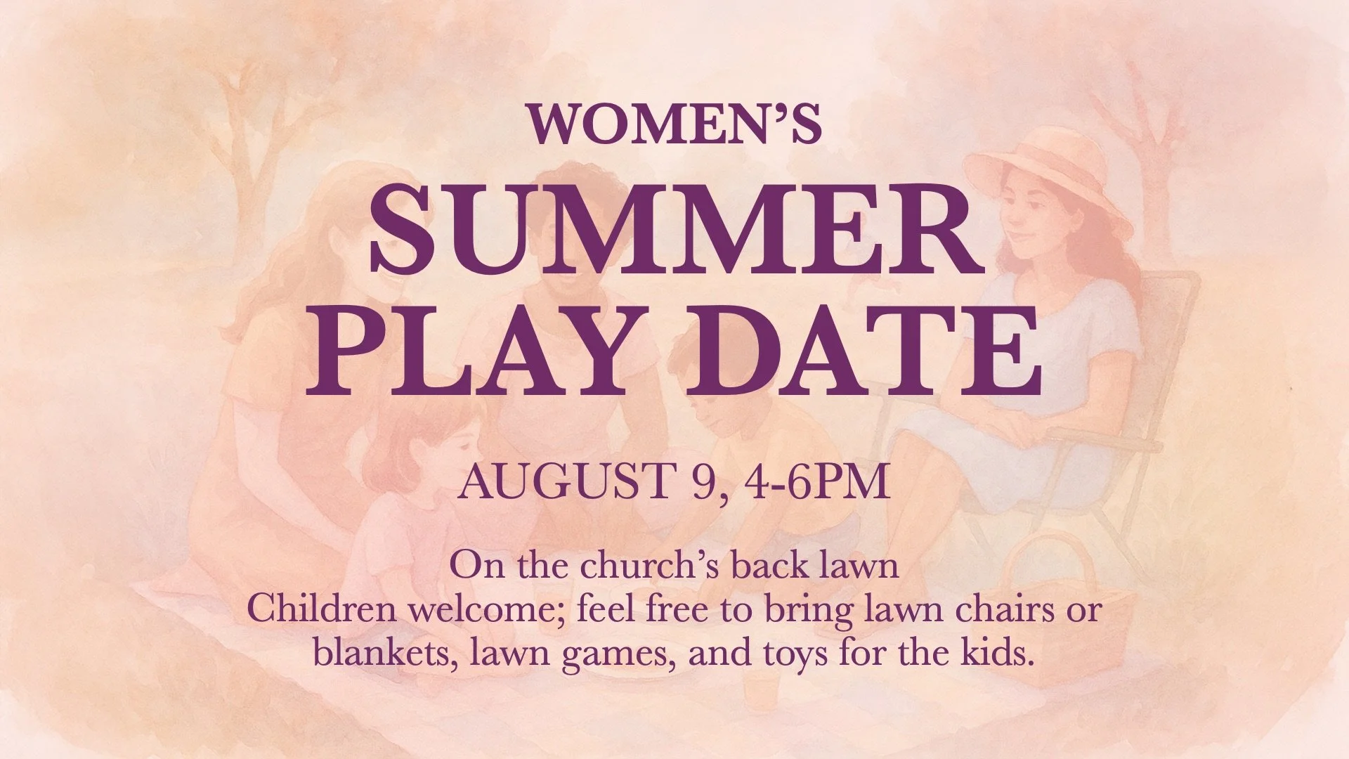 Women's Summer Play Date