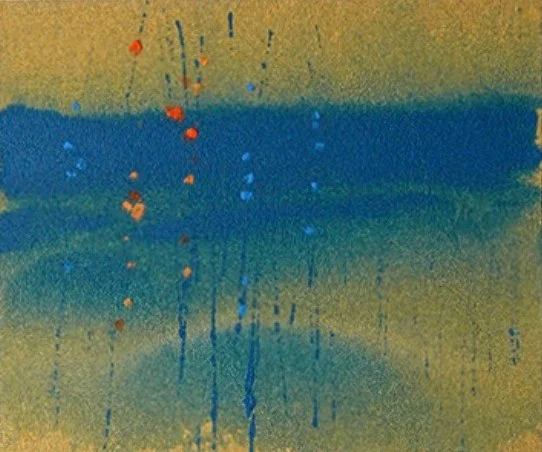 Young M. Kim - "Brash," 9 x 11 inch image on 24 x 30 inch canvas.