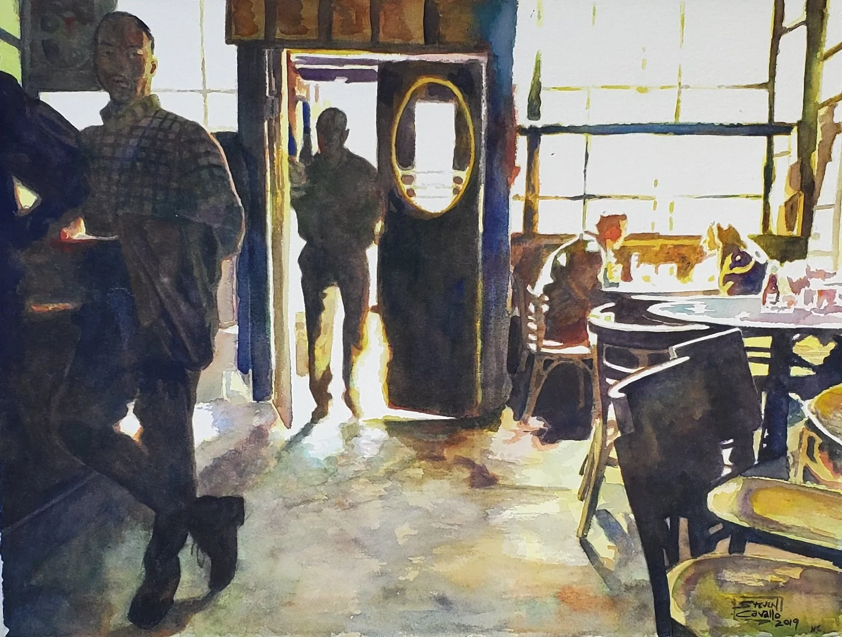 Steve Cavallo - "McSorleys Wonerful Saloon (Interior)" (2019)