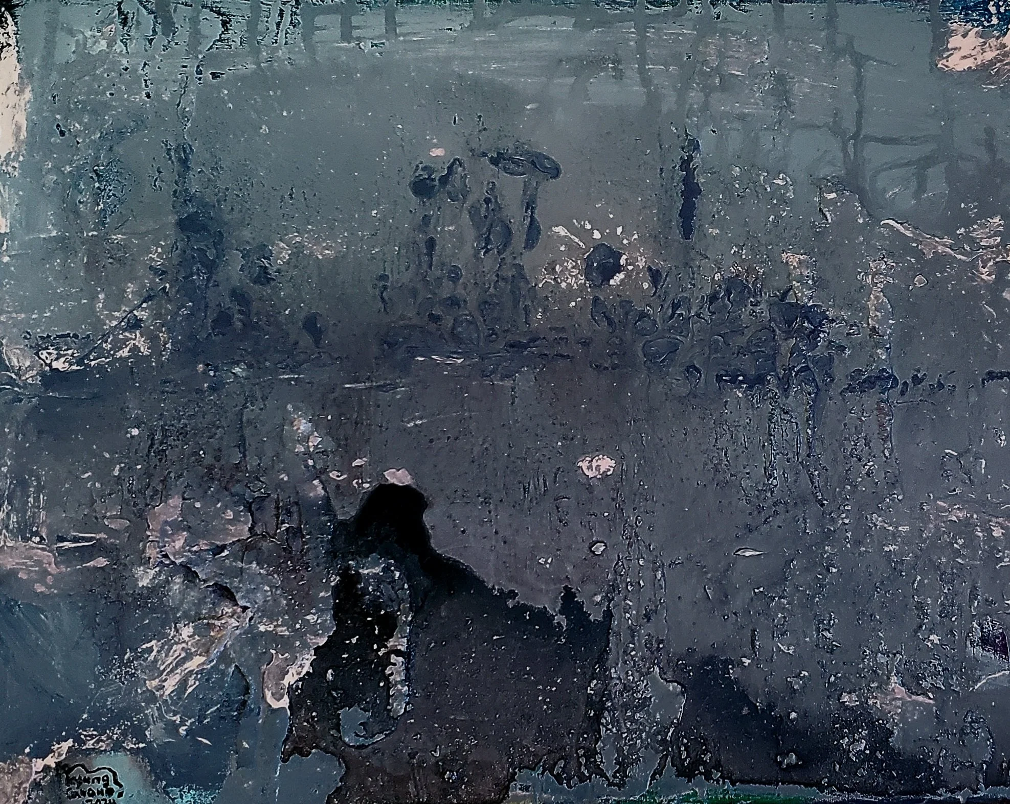 Kyung Cavallo - "Old fog on the Hudson"