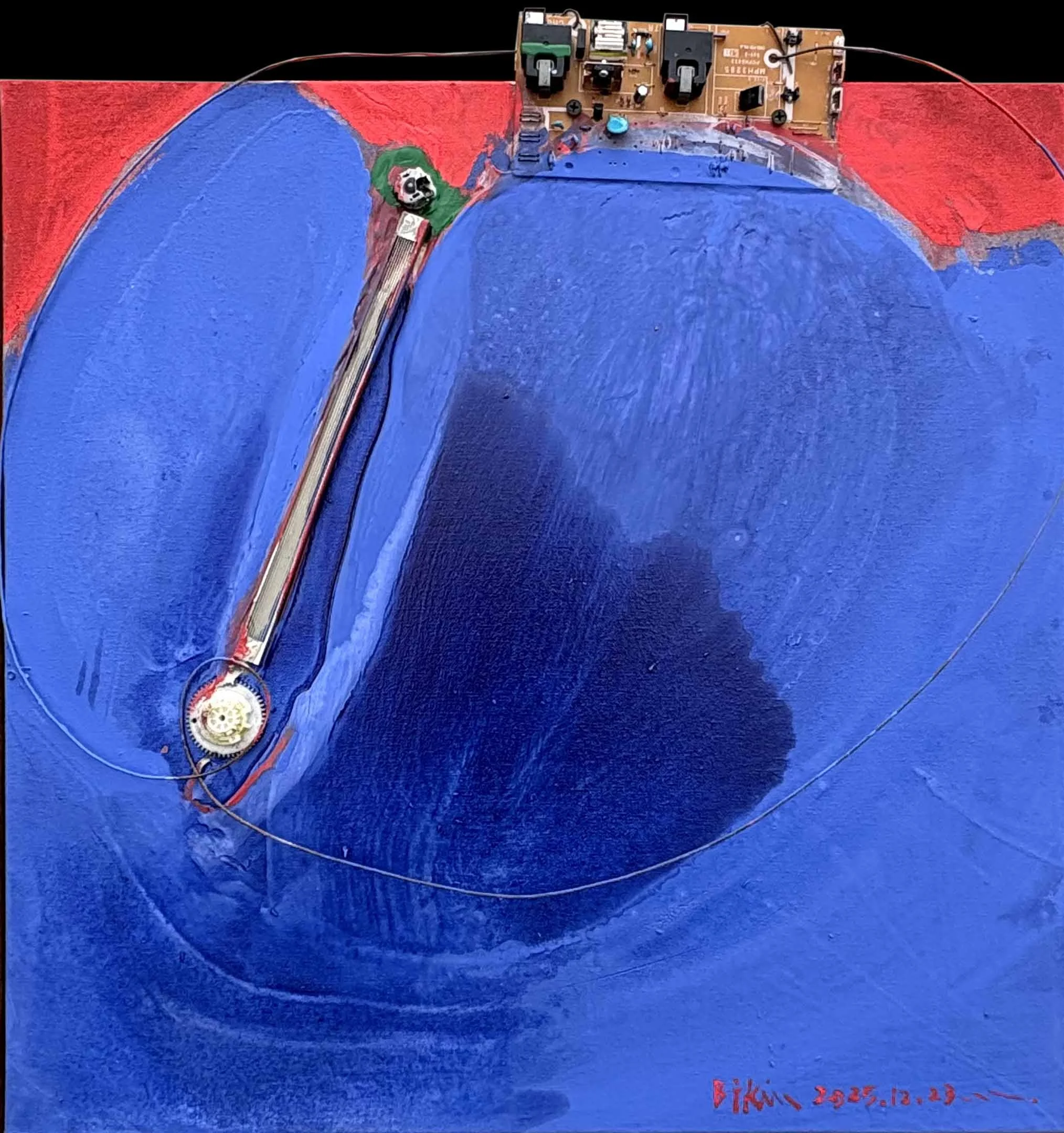 Harmony 217 (24 x24) Mixed Media on Canvas year 2025