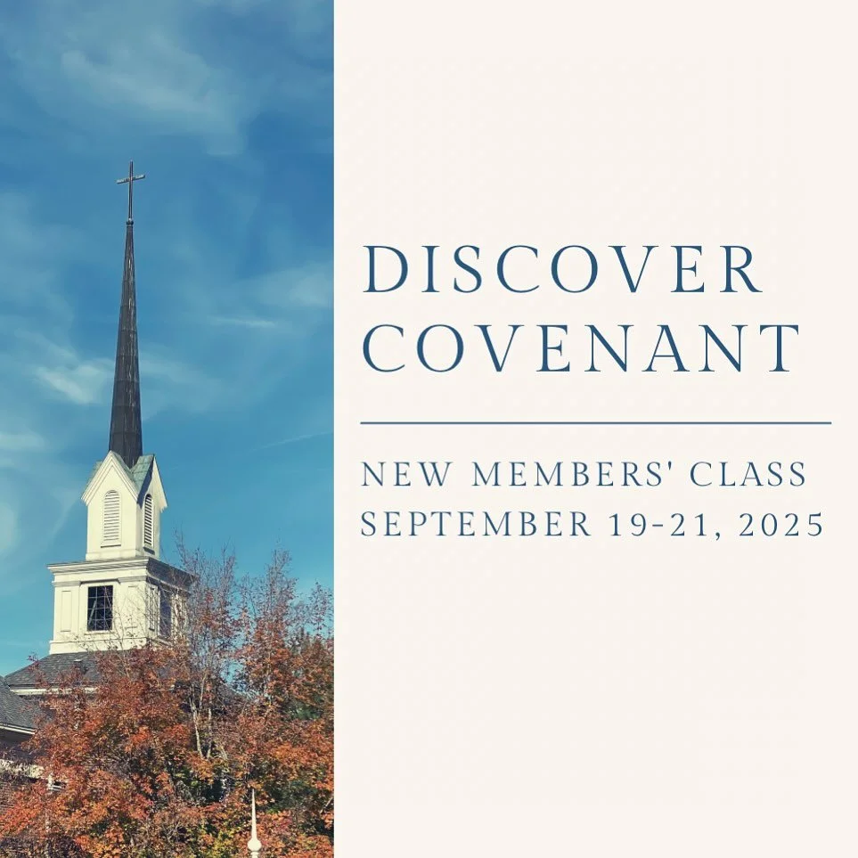 Our next Discover Covenant class is Friday-Sunday, September 19-21. If you are interested in learning more about Covenant, register through the link in our bio.
