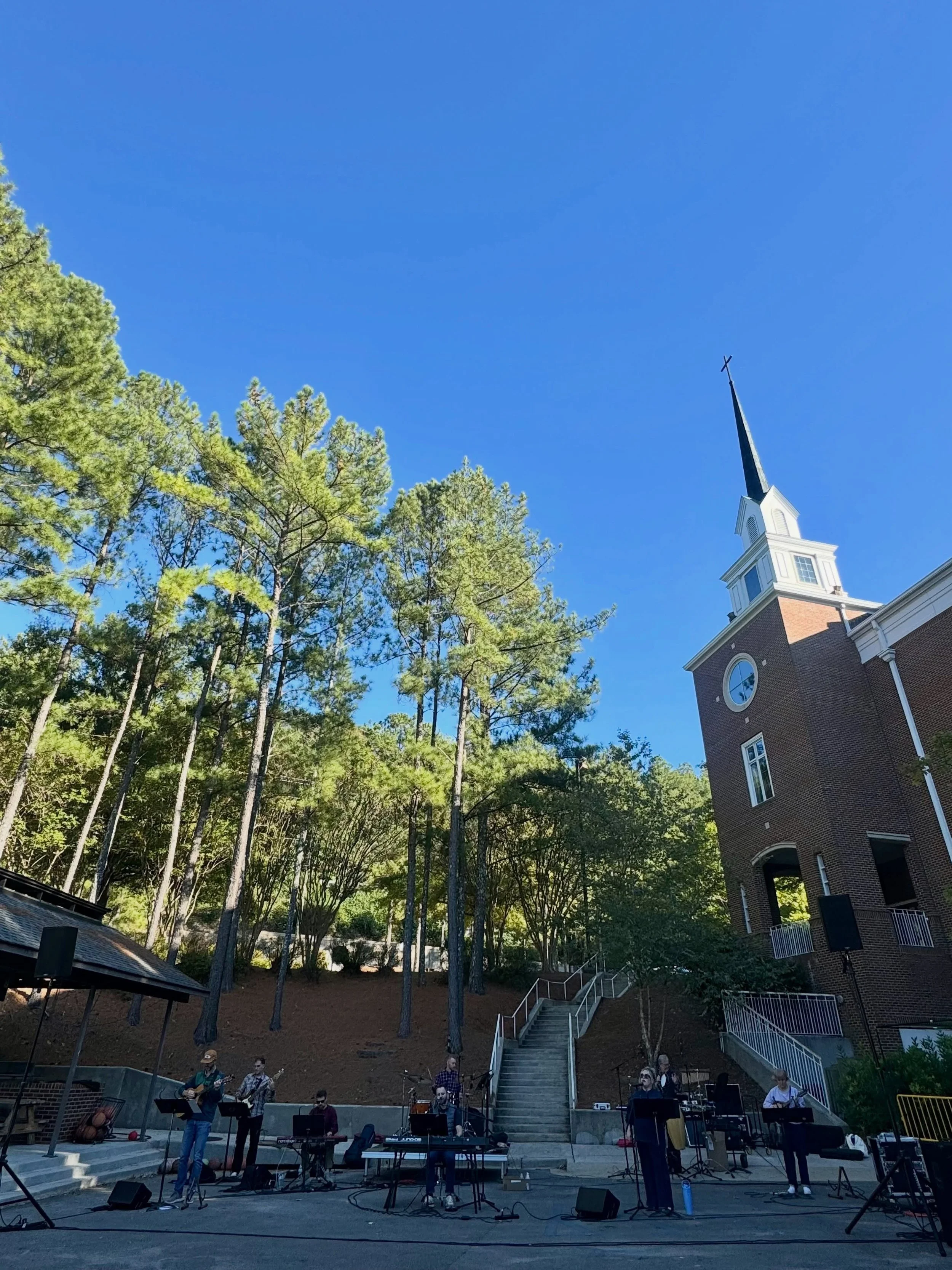 It is an absolutely perfect evening for our Fall Hymn Sing! See you at 5:15 for dinner and the Hymn Sing at 6:00.