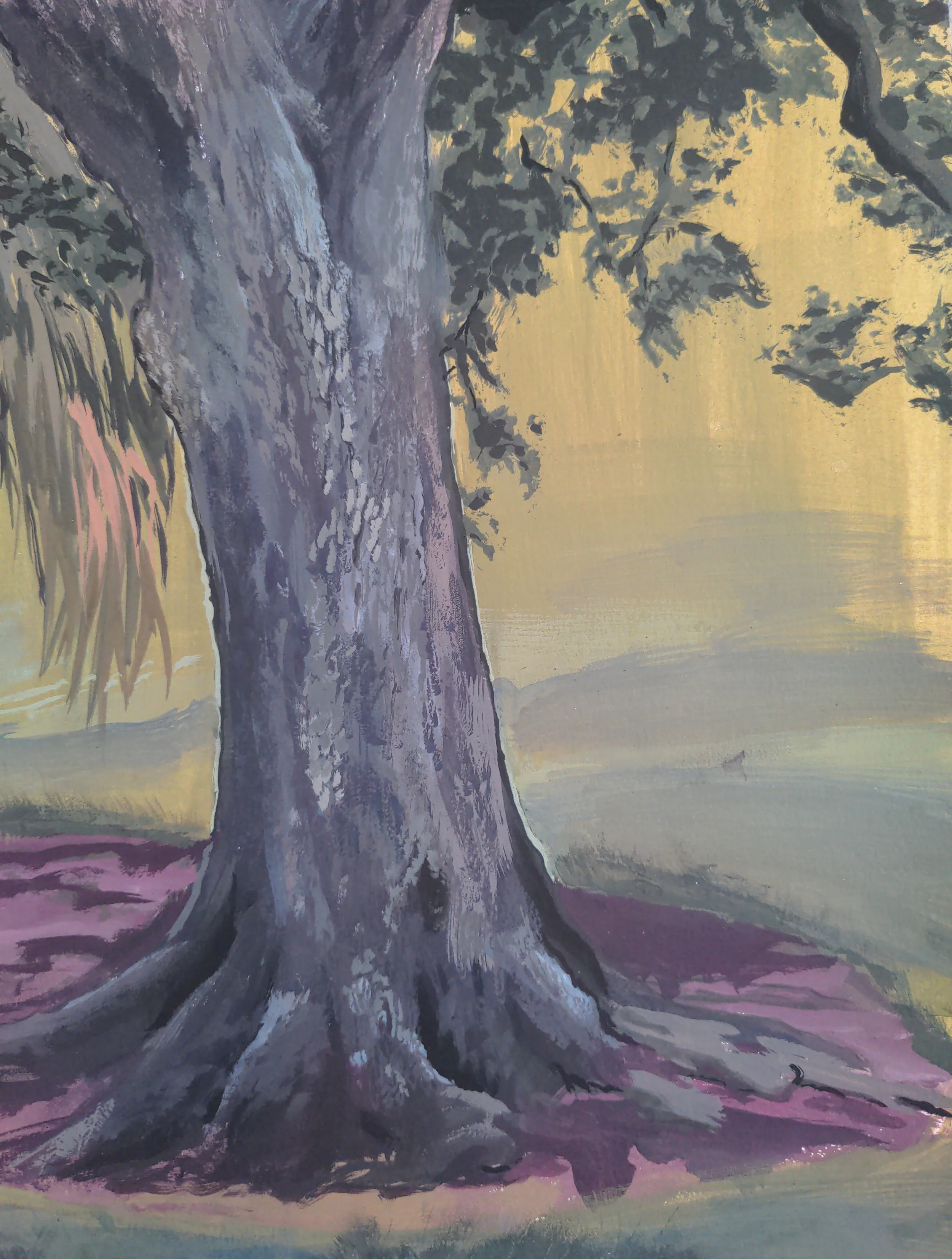  SOLD painted on location at City Park, New Orleans, Louisiana 