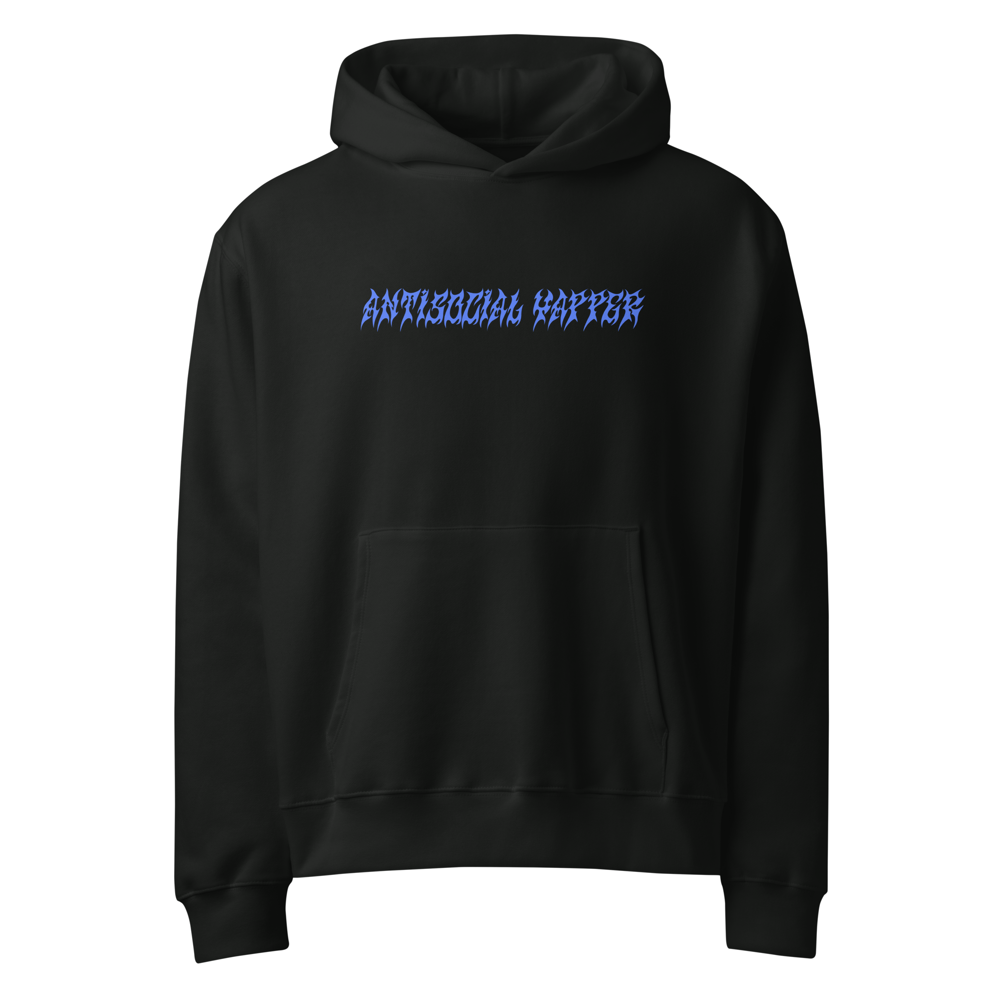 ⟡˙⋆ antisocial yapper hoodie (metal) ⋆˙⟡