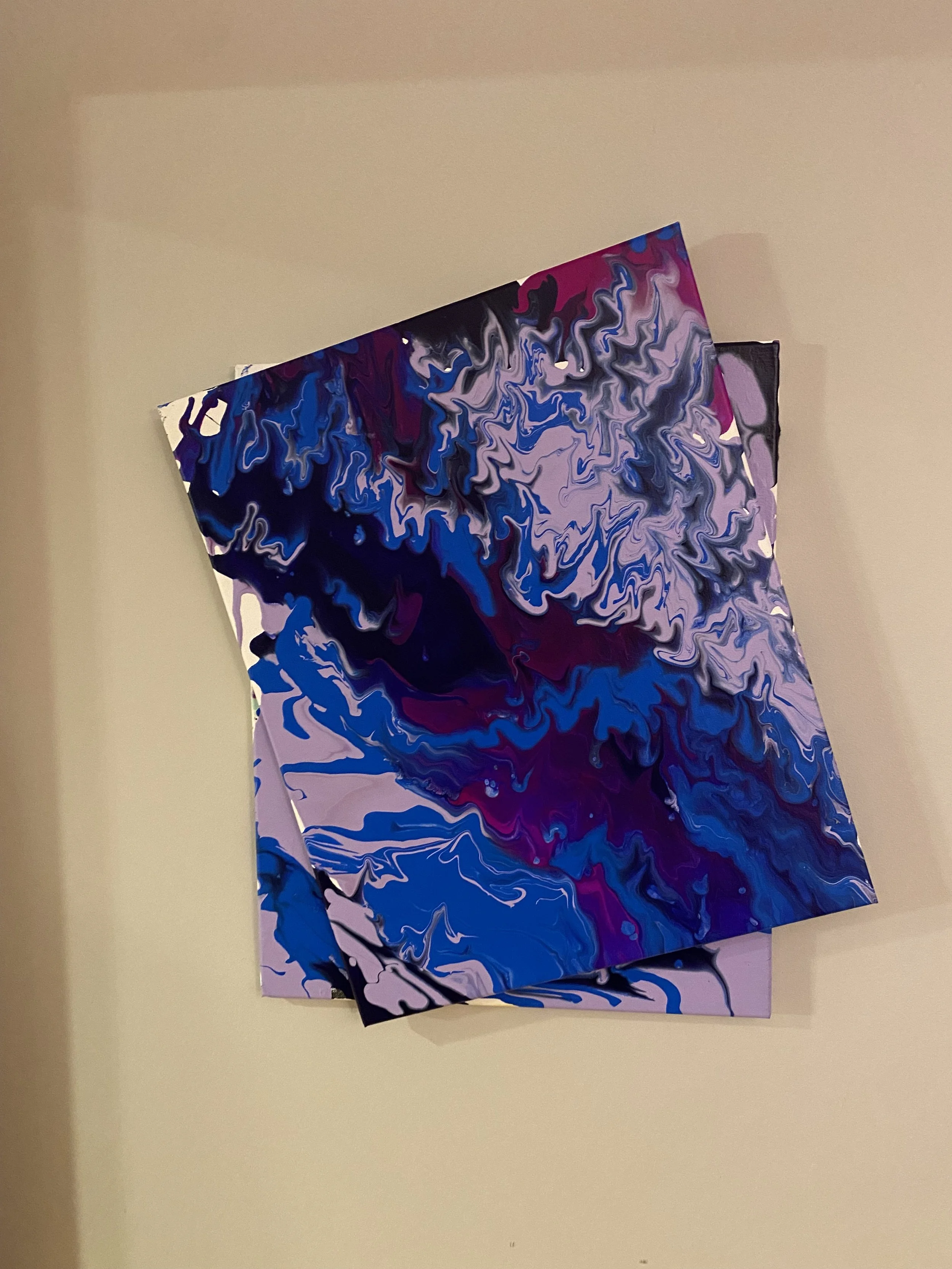 Poured Paintings