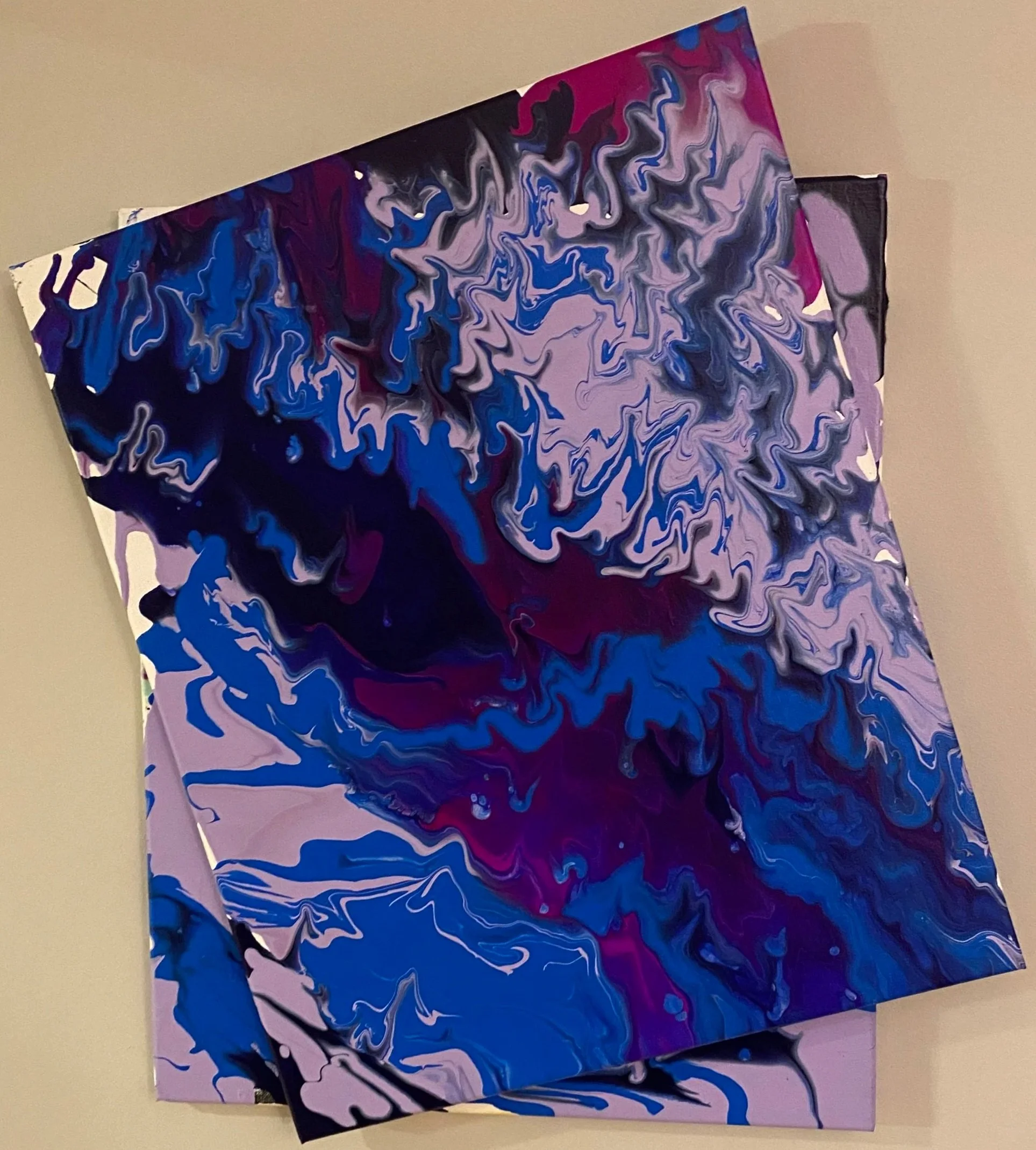 Poured Paintings