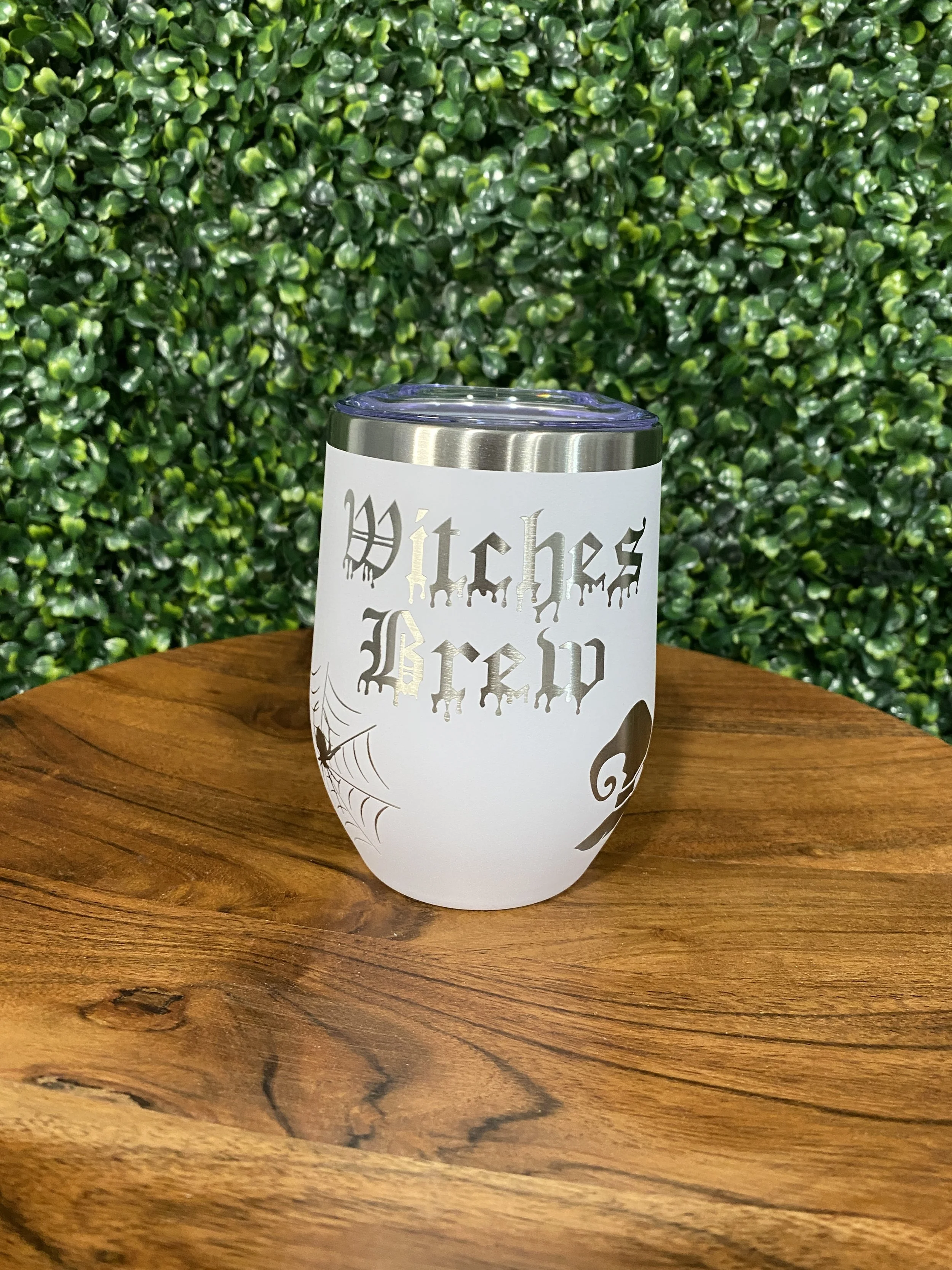 Custom Halloween Wine Tumblers