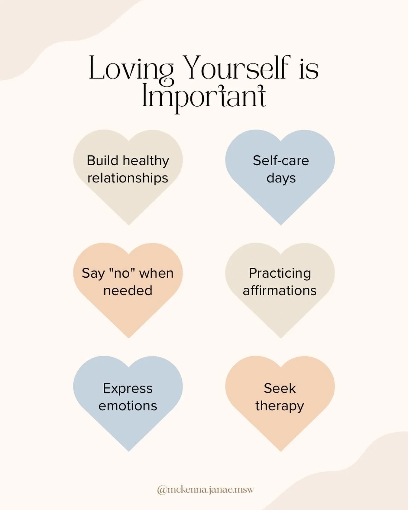 During Valentine&rsquo;s Day, one of the most important relationships always gets overlooked&hellip;.the relationship with YOU 🫶🏼
Here are some ideas of ways that you can invest in you!

&bull;
&bull;
&bull;
#therapist #spoakne #telehealth #socialw