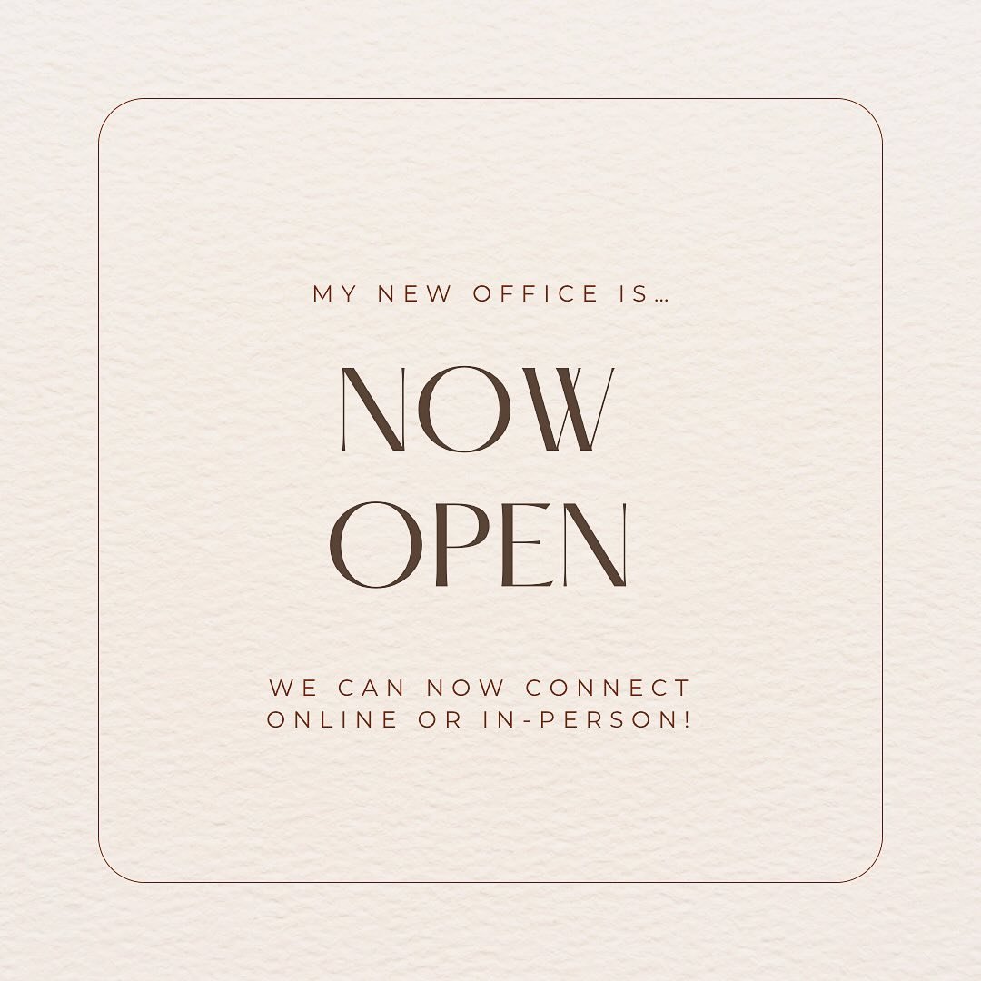 To celebrate Social Work month&hellip;.I opened an office! 
I feel so honored to do this job &amp; grateful to work alongside all of the other amazing social workers in this country and beyond.🤎