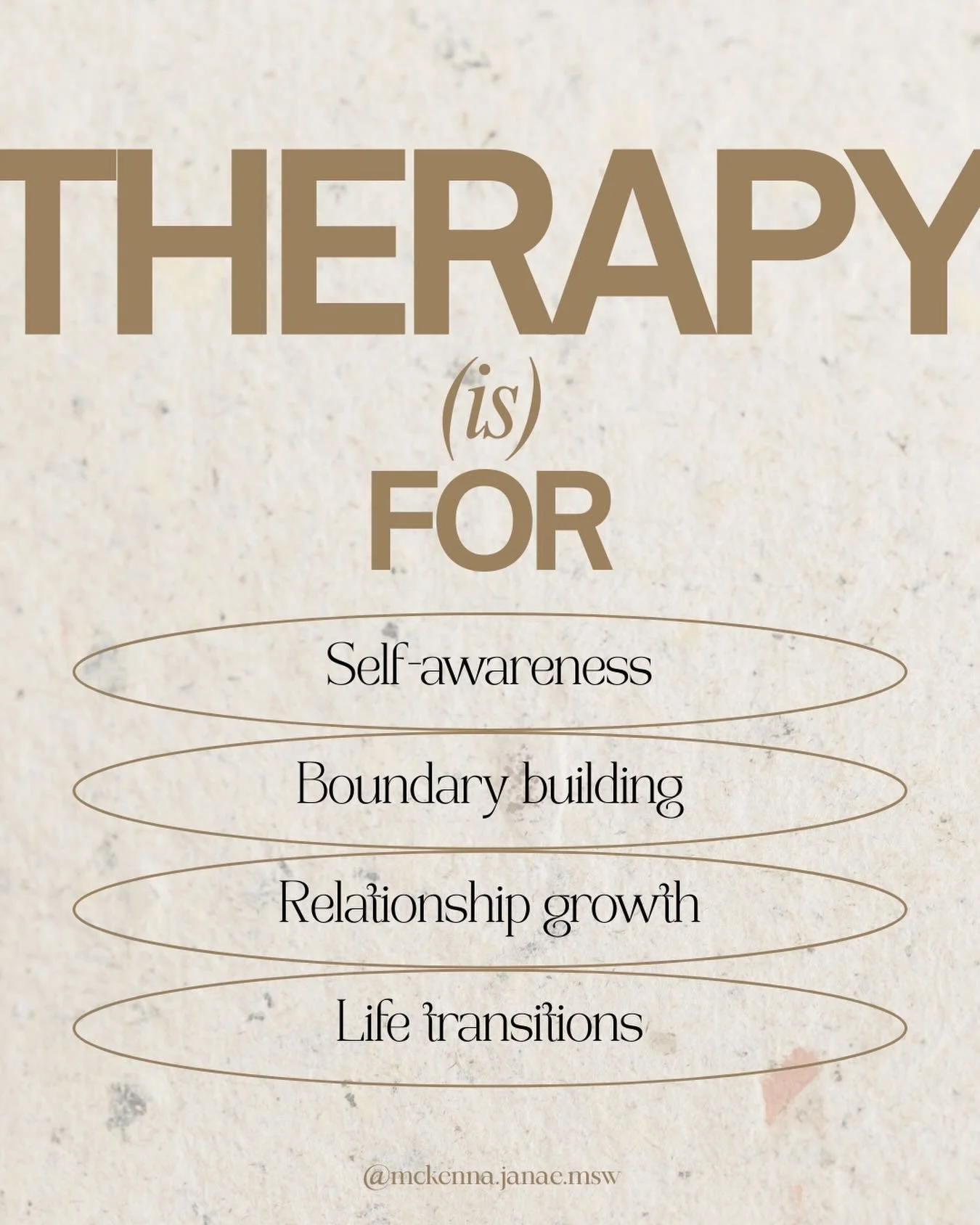 Therapy is for all of these things &amp; so much more! 👏🏼

You can schedule a free 15 minute consultation by clicking the link in my bio if you feel like therapy feels intriguing!

&bull;
&bull;
&bull;
#therapist #spokane #telehealth #socialworker 