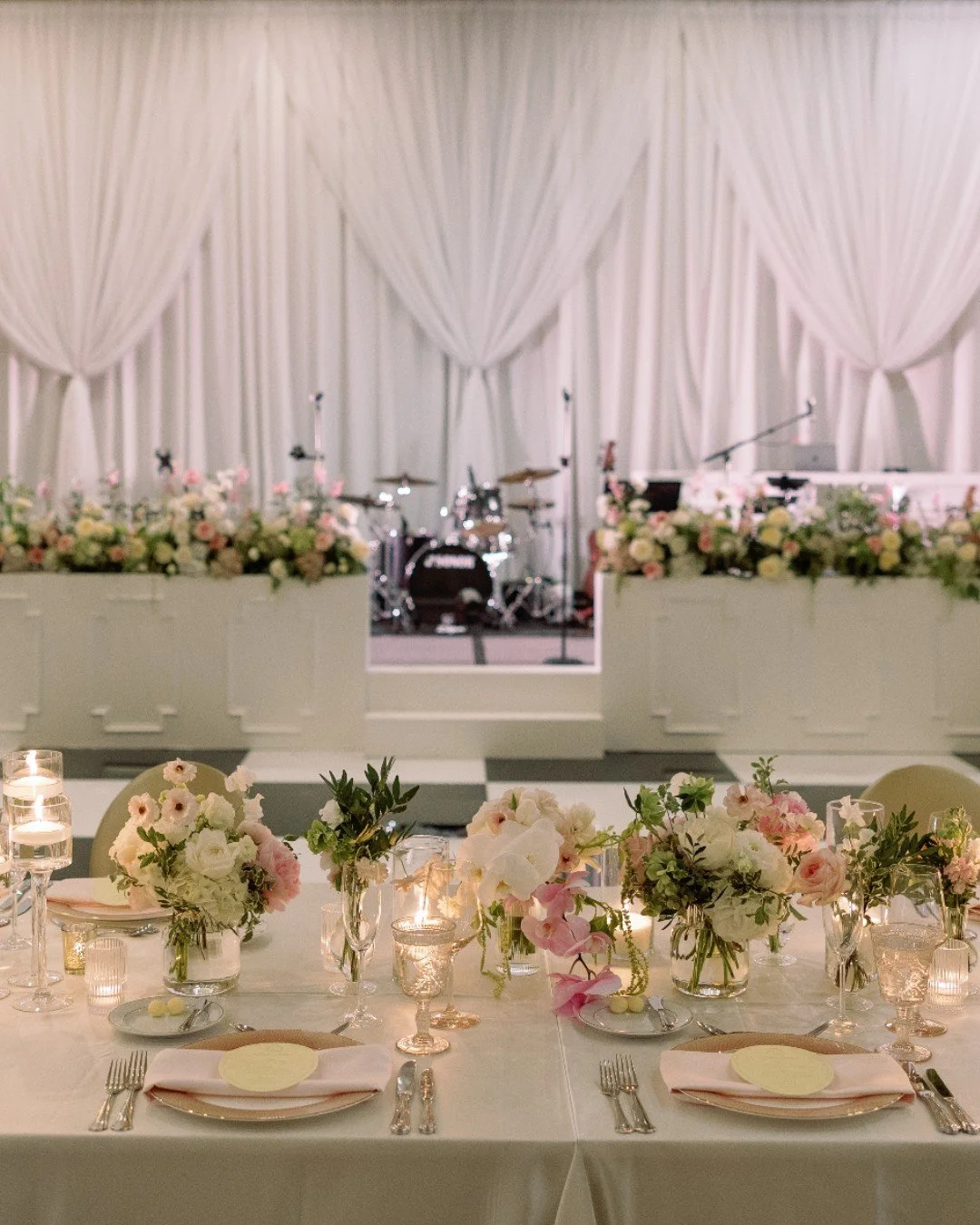 Soft pinks, fresh greens, and a timeless touch. Spring, styled with a hint of vintage romance. 🌸✨

Planning &amp; Design - @weddingsbystardust
Acrylic Signage - @huskyhousedesignco
Bakery - @fancycakesbylauren
Beauty - @brite.beauty 
Ceremony &amp; 