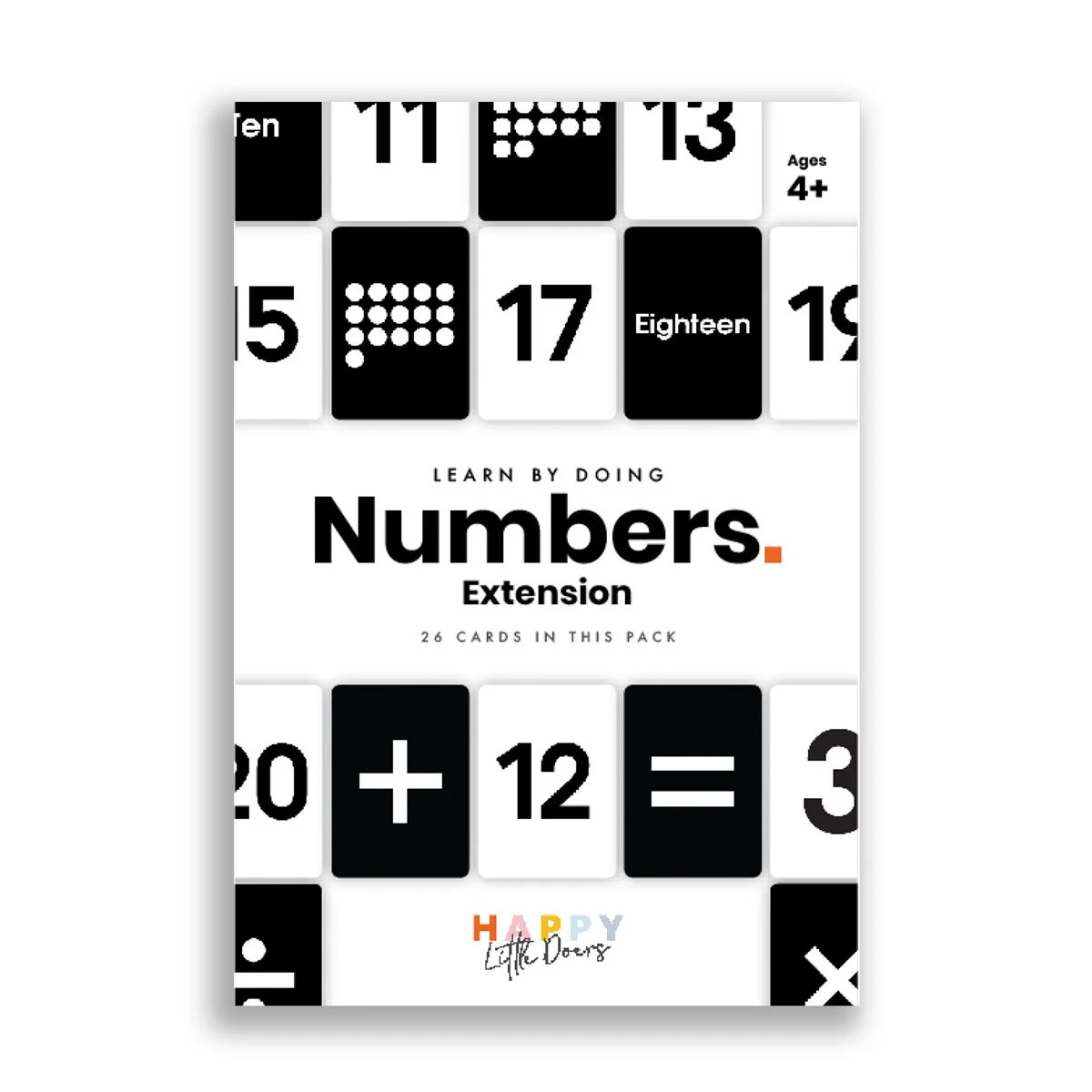 Numbers Extension Activity Flashcards