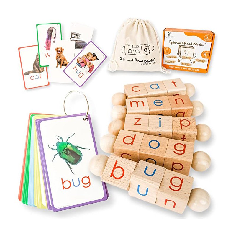Spin-and-Read Phonics Blocks