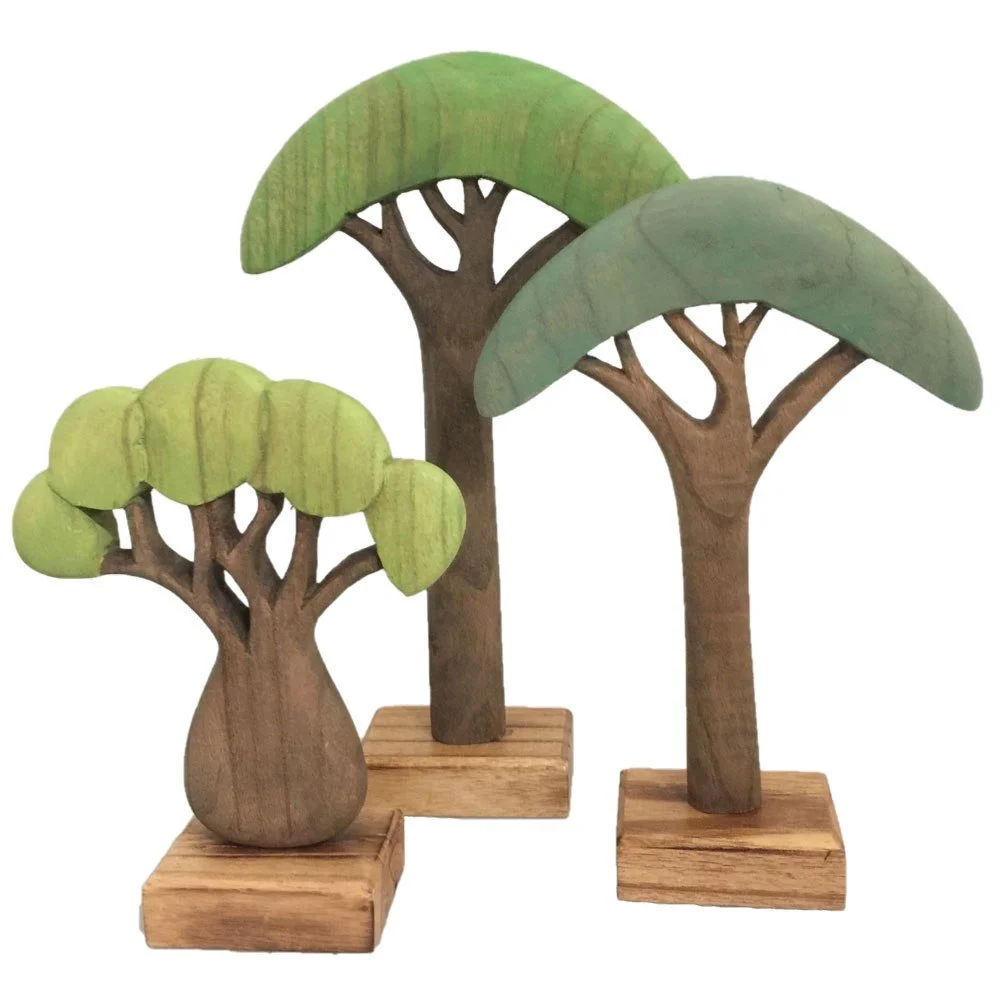 Coloured African Trees