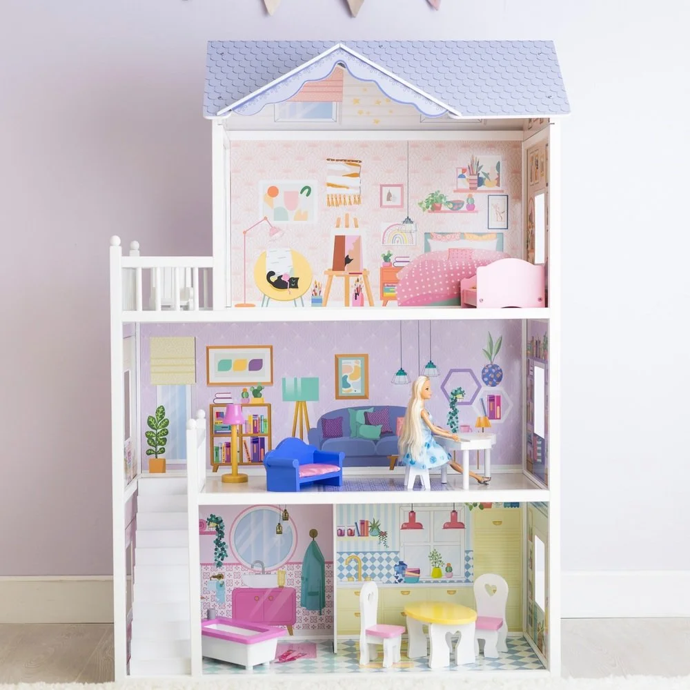 Sadie's Wooden Dollhouse