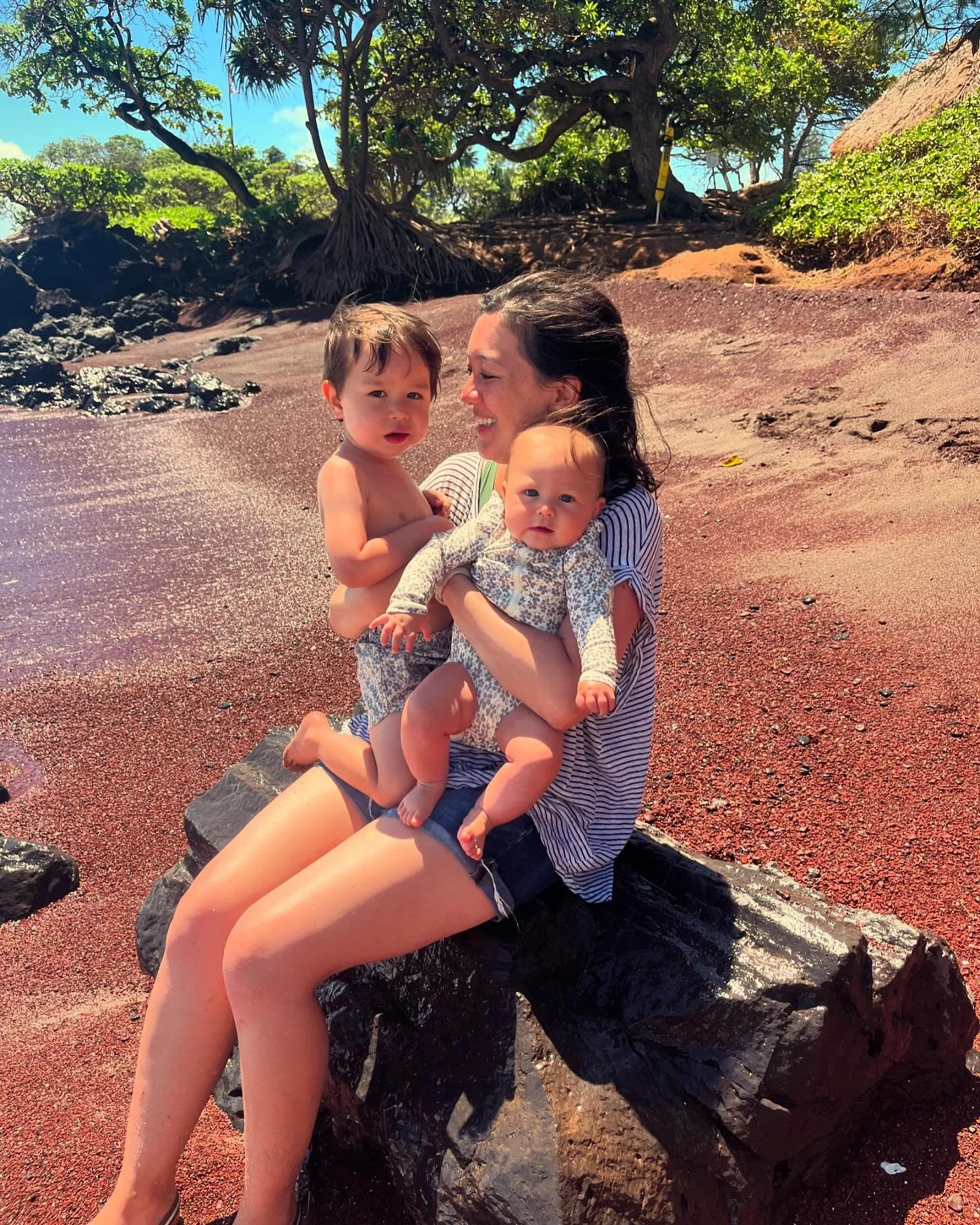 Thank you to these two beautiful human beings + our little Baysie up in heaven for making me a mama. I waited such a long time to start my motherhood journey, but all I’ve ever wanted was arms full of babies. That time is finally here and I&rsq