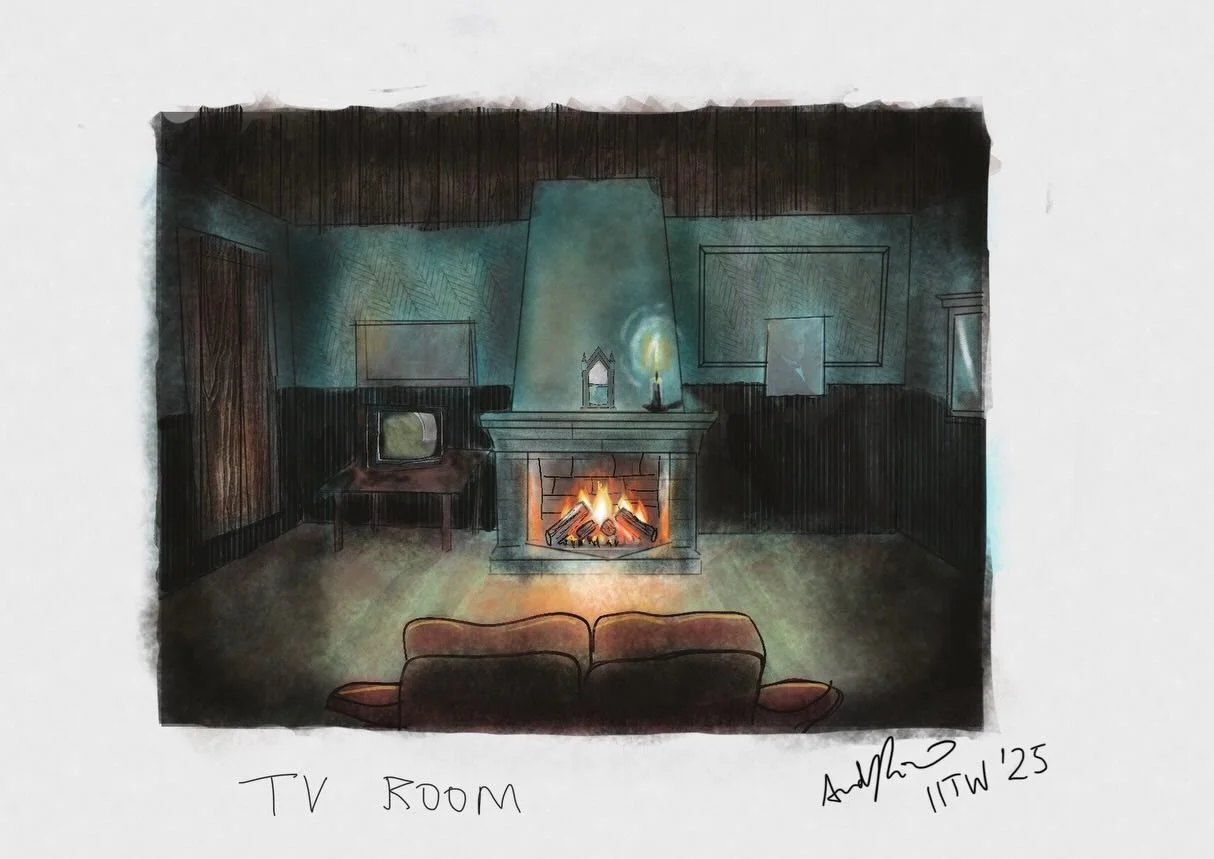 It was a year ago that I had the opportunity to production design for an american horror film to be shot in Minho. Although the project didn't move forward, the friendships and skills I gained are still invaluable. Here's a look at some early concept