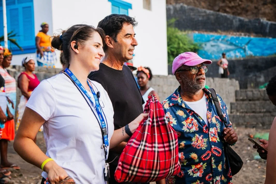 Shooting ALELUIA part 1 
Cabo Verde, Santiago, Cidade Velha 🇨🇻
Director Zez&eacute; Gamboa
Production Designer @jcunhatorres 
Props Master @jocontente.art 
Senic Painter fabiennecouvreur 
Art assistant Betty
Handyman Socrates 
Standby meeeeee 👩🏼&