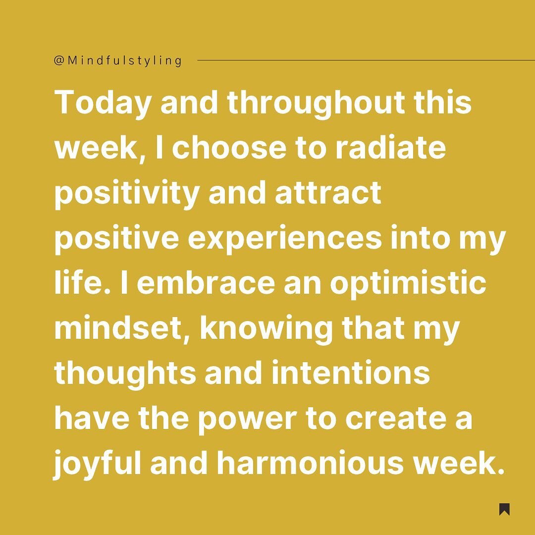 Comment with a ✨ if your ready to receive magic this week! 

Let's harness the power of our thoughts and intentions to make this week the most amazing one yet. 💫 #ChoosePositivity #AttractGoodVibes #CreateJoyfulWeek #lifeworkbalance #mindfulstyling